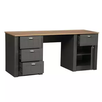 Стол письменный «Прованс» 37.14, 1734600756 мм, цвет диамант серый / дуб каньон