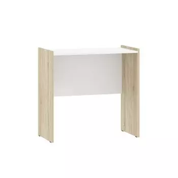 Стол письменный «Симпл», 800400770 мм, цвет белый/дуб сонома