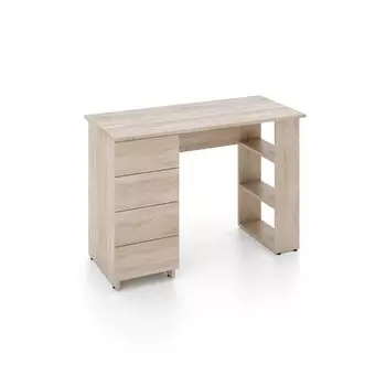 Стол письменный TEKKA, 110х50х75 см, цвет дуб сонома светлый