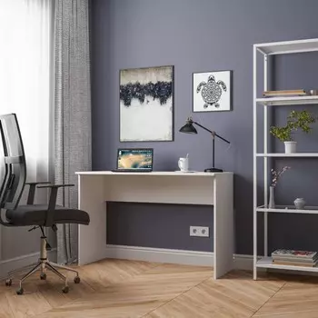 Стол письменный «Мадера», 1200500790 мм, цвет белый