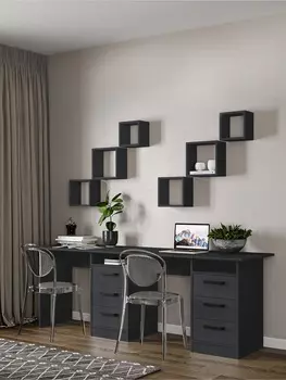 Стол письменный «СТН-3», 2040600750 мм, цвет серый графит