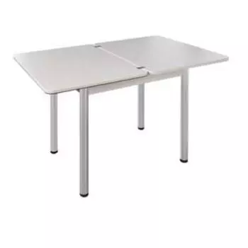 Стол поворотно-раскладной «Ника», 800(1200) 600 750 мм, хром, цвет венге / 3191901186