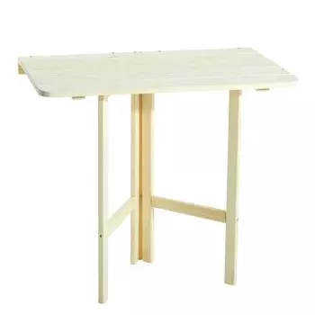 Стол пристенный, откидывающийся, 80х74х45см, квадратный, СОСНА