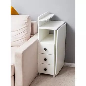 Стол рабочий маникюрный Blues, 300(980)468750(904) мм, 3 ящика, цвет белое тиснение