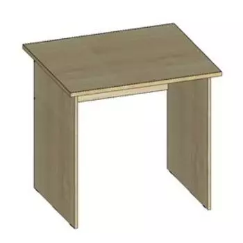 Стол рабочий С8.7, 800х680х750 мм, клен