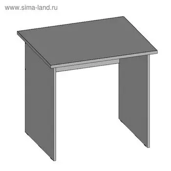 Стол рабочий С8.7, 800х680х750 мм, серый