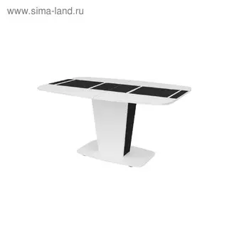 Стол раскладной Домино 1200/1520х750х750 белый
