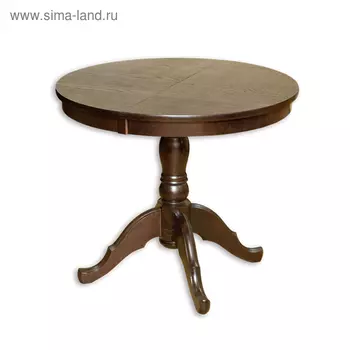 Стол раскладной Круглый, 920/1270х920, Шоколад