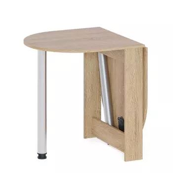 Стол раскладной овальный «СП18», 690(1348)674740 мм, цвет дуб сонома