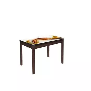 Стол раздвижной «Триумф», 870(1170) 600 750 мм, опоры массив, цвет венге / 6886738