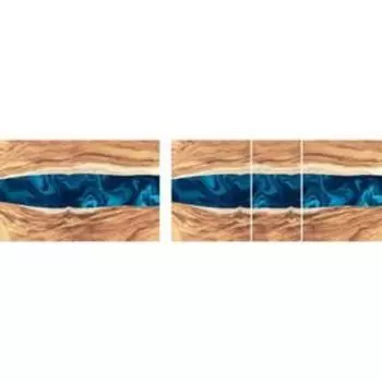 Стол раздвижной «Триумф», 870(1170) 600 750 мм, опоры массив, цвет венге / 1794545149