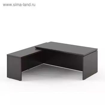 Стол руководителя TORR TCT 1820L, 18007502000 мм, цвет венге магия