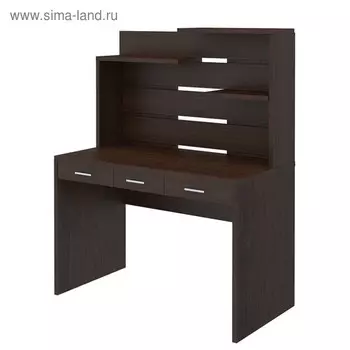Стол с надстройкой, 1200 680 1520 мм, цвет венге