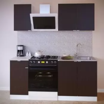 Стол с ящиками, 400 600 850 мм, цвет белый/венге