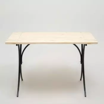 Стол садовый "Гарден" 76 х 120 х 78 см, основание труба 20 х 20 х 0,7 мм