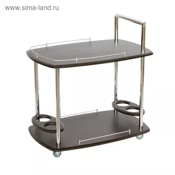 Стол сервировочный «Банкет», 750 × 500 × 780 мм, цвет венге