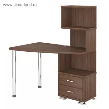 Стол СКМ-60, угол левый, 1200 780 1450 мм, цвет шамони