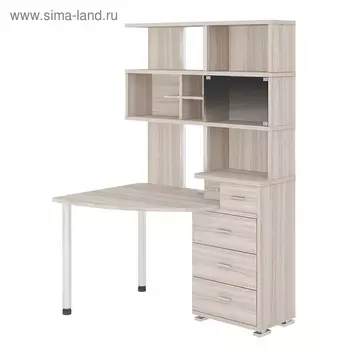 Стол СР-320, угол левый, 1350 890 1950 мм, цвет карамель