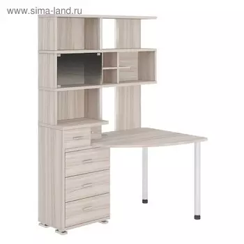 Стол СР-320, угол правый, 1350 890 1950 мм, цвет карамель