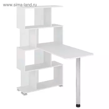 Стол-стеллаж «СЛ-5-4СТ», 750 1099 1395 мм, цвет белый