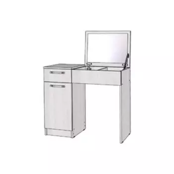 Столик туалетный «Диана», 4218701180 мм, цвет анкор светлый