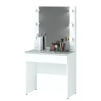 Стол туалетный Мемори 800х464х1555 белый