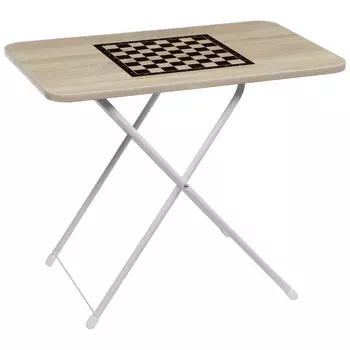 Стол туристический игровой «Шахматы», 75 50 х 50/62 см