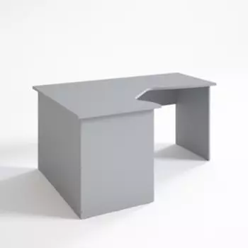 Стол угловой левый СЛ16.12.7, 1600х1180/680х750 мм, серый