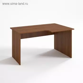 Стол угловой правый СП14.10.6, 1400х1000/600х750 мм, орех