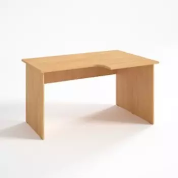 Стол угловой правый СП14.10.6, 1400х1000/600х750 мм, бук светлый