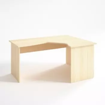 Стол угловой правый СП14.12.7, 1400х1150/680х750 мм, клен