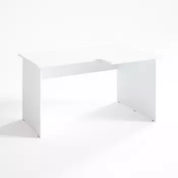 Стол угловой правый СП14.9.7(16), 1400х900/680х750 мм, белый шагр