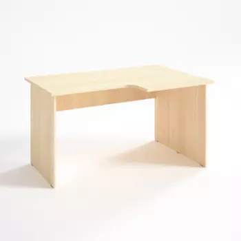 Стол угловой правый СП14.9.7(16), 1400х900/680х750 мм, клен