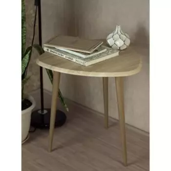 Стол журнальный BeautyStyle 7, 500х500х500, дуб сонома/шимо