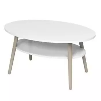 Стол журнальный «Консул 4», 902 603 451 мм, цвет белоснежный