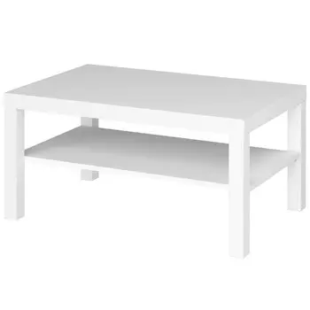 Стол журнальный ЛАКК, 900х550х440, Белый