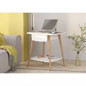 Стол журнальный «Рио», 540490565 мм, цвет белый снег