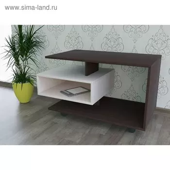 Стол журнальный С4, 900х480х510, Венге/Дуб молочный