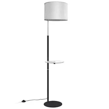 Стол журнальный с торшером Citilux «Батлер» CL80601136х36х163 см, 1х75Вт, E27, цвет черный