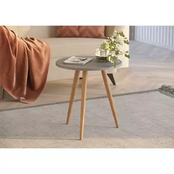 Стол журнальный «Сфера», 450450496 мм, цвет грей