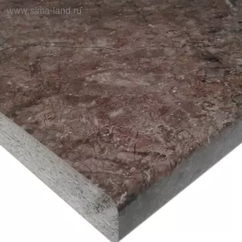 Столешница 3050х600х26 Аламбра темная