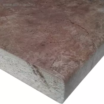 Столешница 3050х600х38 Обсидиан СЛЮДА