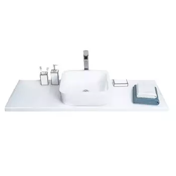 Столешница под раковину AQUATON Брук 100 центр (20+60+20) 1A204805BC010