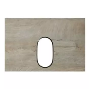 Столешница под раковину Aquaton «Лофт Фабрик 65» цвет дуб эндгрейн