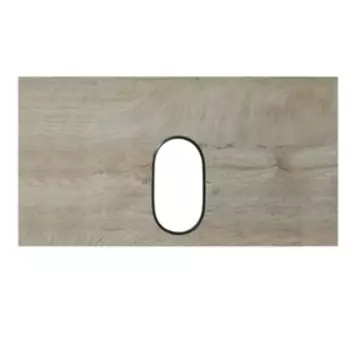 Столешница под раковину AQUATON Лофт Фабрик 80 дуб эндгрейн 1A243003LTDU0