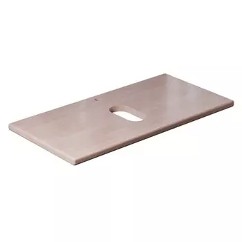 Столешница под раковину Uperwood Tanos, накладная 90 см, светлое дерево