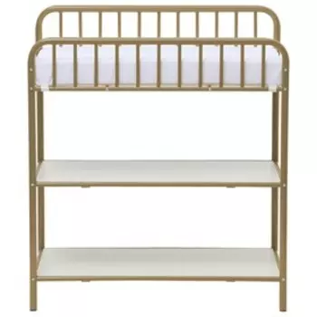 Столик для пеленания Polini kids Vintage 1180 металлический, цвет бронзовый