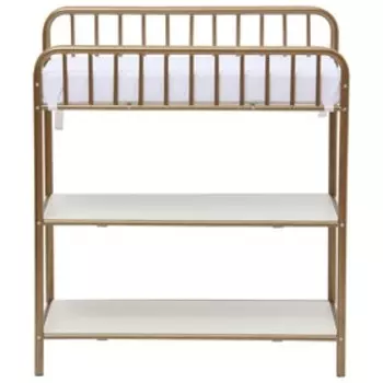 Столик для пеленания Polini kids Vintagе 1180 металлический, цвет золотистый