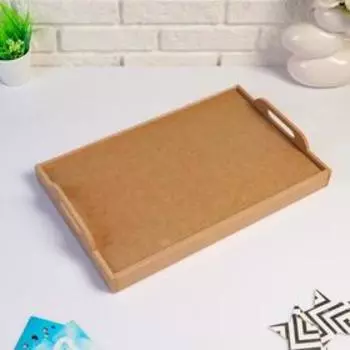 Столик для завтрака, с ручками «Сканди», 47×30×21 см, для декорирования