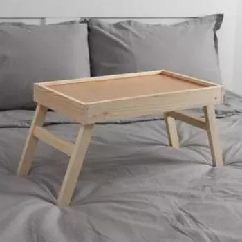 Столик для завтрака складной, 50×30см